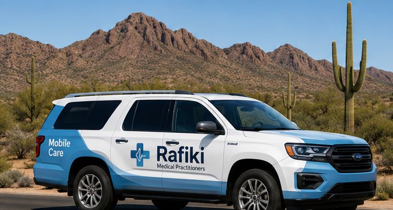Rafiki mobile care vehicle in Arizona